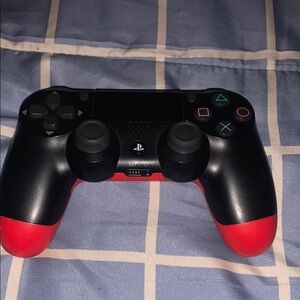 Sony DualShock 4 Wireless Controller - Black and Red